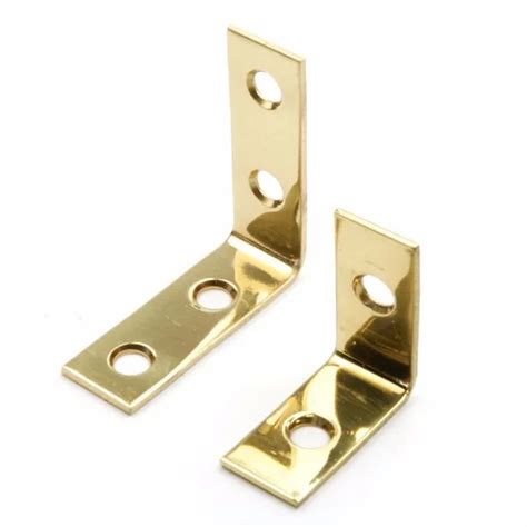 corner metal l brackets|solid brass corner brackets.